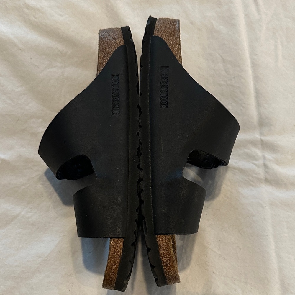 Birkenstock Black Two-Strap Arizona Sandals - Picture 3 of 6